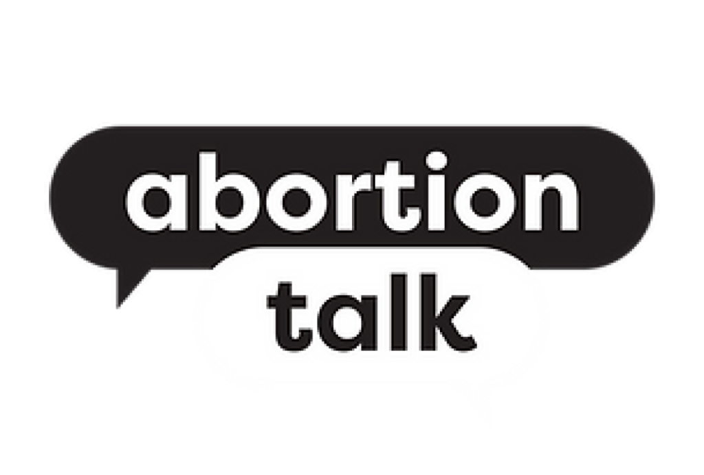 Abortion talk logo.