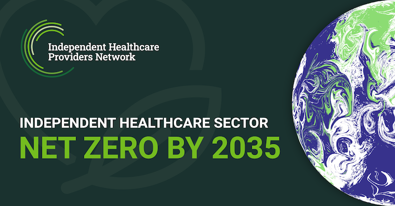 Independent Healthcare Providers Network Net Zero logo